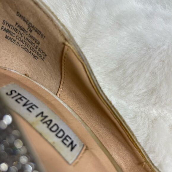 Steve Madden Daisie Crystal heels pointed toe 4.5 “ heels size 7M - Picture 10 of 10